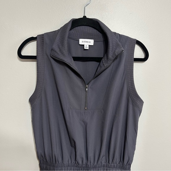EVEREVE Charcoal Gray Quarter Zip Scout Athletic Dress - Size M - Picture 8 of 8